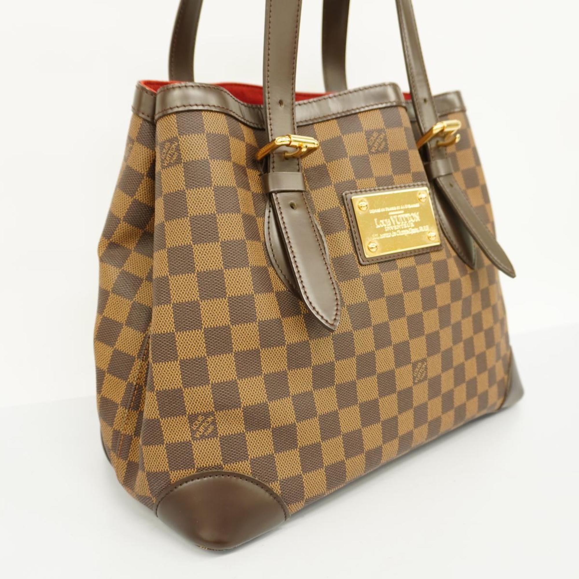 Louis Vuitton Tote Bag Damier Hampstead MM N51204 Ebene Women's