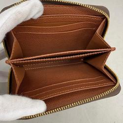 Louis Vuitton Wallets & Coin Cases Monogram Zippy Purse M60067 Brown Men's Women's