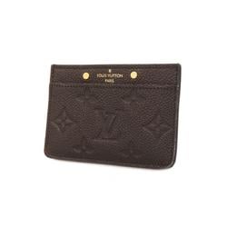 Louis Vuitton Business Card Holder/Card Case Monogram Empreinte Porte Carte Sample M69171 Noir Ladies
