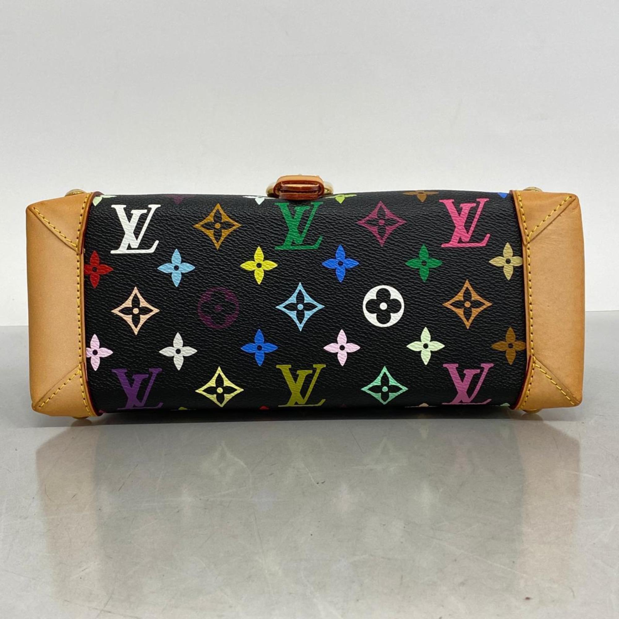 Louis Vuitton Shoulder Bag Monogram Multicolor Eliza M40099 Noir Ladies