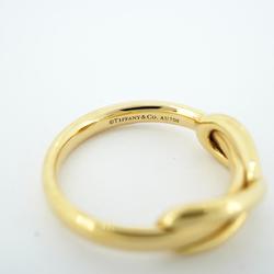 Tiffany ring infinity K18YG yellow gold ladies