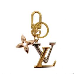 Louis Vuitton Keychain Portocle LV New Wave M68449 Gold Women's