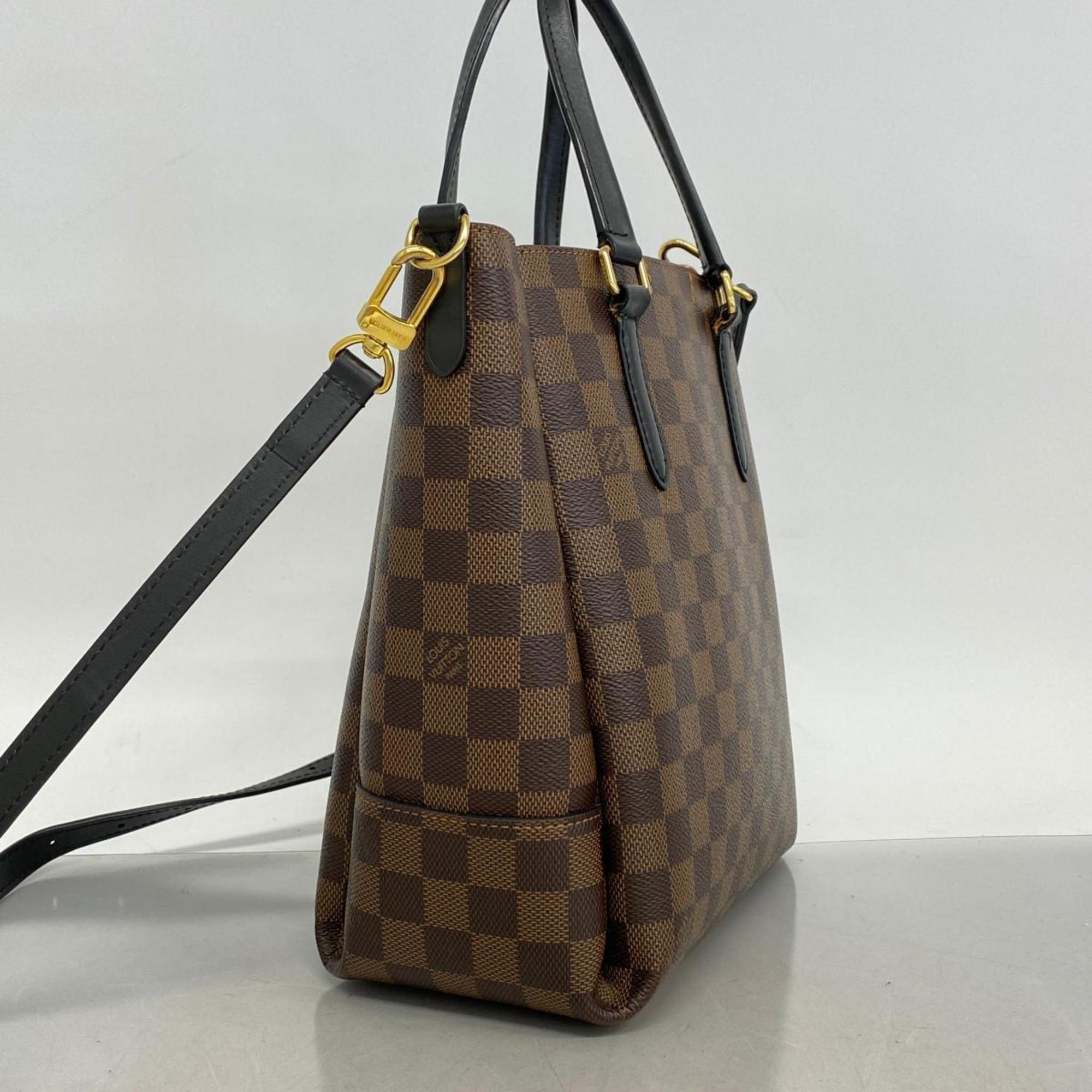 Louis Vuitton Handbag Damier Belmont NV BB N60348 Ebene Black Ladies