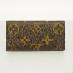 Louis Vuitton Key Case Monogram Multicle 4 M62631 Brown Men's Women's