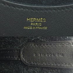 Hermes In the Loop 18 B stamp 2023 Women's handbag Taurillon Clemence Noir (Black)