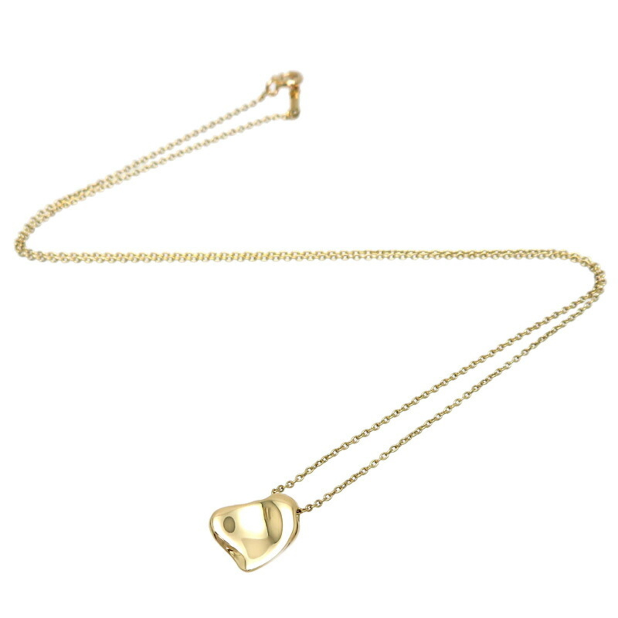 Tiffany 18KYG Full Heart Women's Necklace in 18K Yellow Gold
