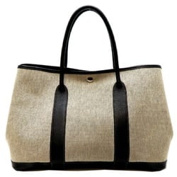 Hermes Garden PM Women's Tote Bag Toile H Grey