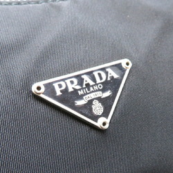 Prada Women's Shoulder Bag MU515 Nylon Nero (Black)