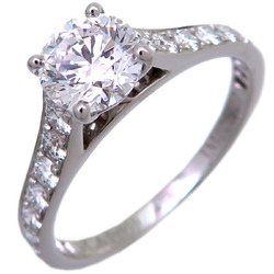 Van Cleef & Arpels #46 0.50ct Diamond Romance Ladies Ring VCARG27100 Pt950 Platinum Size 6
