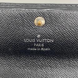 Louis Vuitton Long Wallet Epi Pochette Porto Monnaie Credit M63572 Noir Ladies