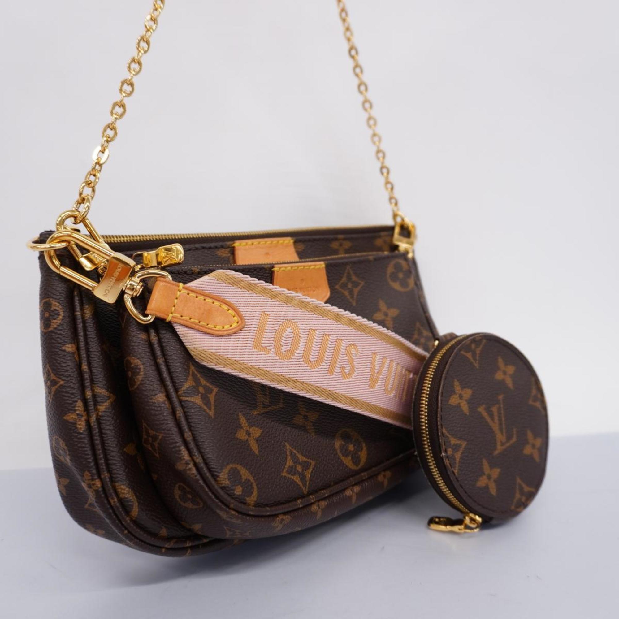 Louis Vuitton Shoulder Bag Monogram Multi Pochette Accessoires M44840 Rose Clair Ladies