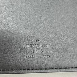 Louis Vuitton Long Wallet Monogram Shadow Portefeuille Brazza M62900 Black Men's