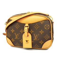 Louis Vuitton Shoulder Bag Monogram Deauville MINI M45528 Brown Ladies