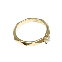 Boucheron Facette Ring 1P Diamond Pink Gold (18K) Fashion Diamond Band Ring Pink Gold