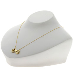 Tiffany Double Loving Heart Necklace K18 Yellow Gold Women's TIFFANY&Co.