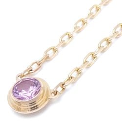 CARTIER Cartier Amour Necklace 1P Pink Sapphire Diamant Legende B7218400 K18PG Gold 291591