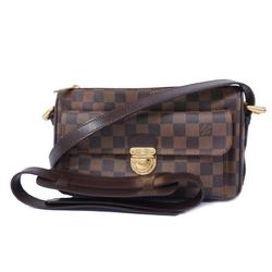 Louis Vuitton Shoulder Bag Damier Ravello GM N60006 Ebene Ladies