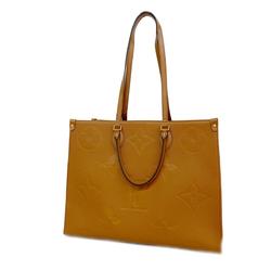 Louis Vuitton Handbag Monogram On The Go GM M46134 Brown Ladies
