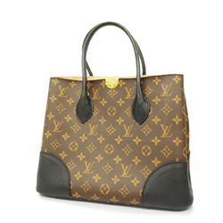 Louis Vuitton Tote Bag Monogram Flandrin M41595 Brown Black Ladies
