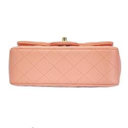 Chanel handbag, Matelasse, chain shoulder, lambskin, pink, ladies