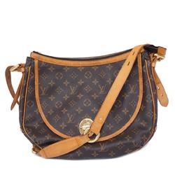 Louis Vuitton Shoulder Bag Monogram Turam GM M40075 Brown Ladies