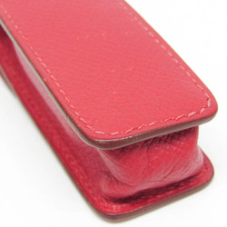 Hermes Leather Gum Holder Dark Red Seal case Lip case Multi case