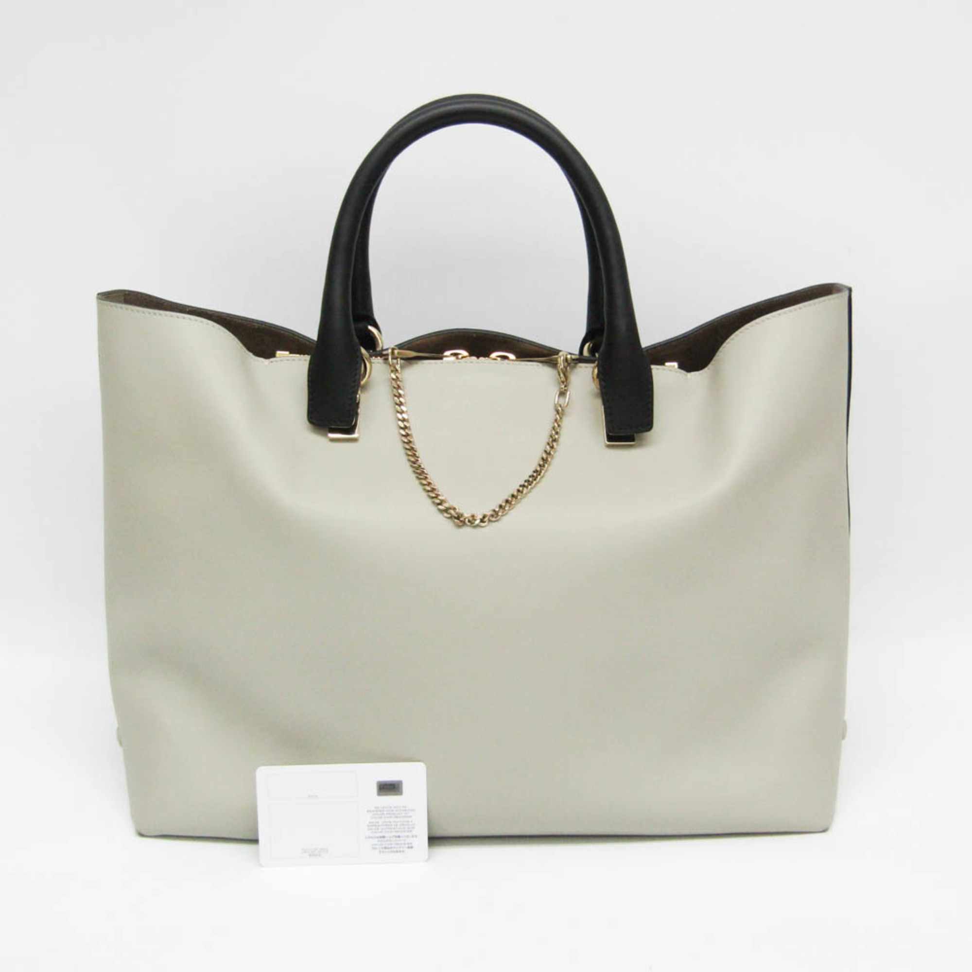 Chloé Baylee 3S0173 Women's Leather Handbag Black,Gray