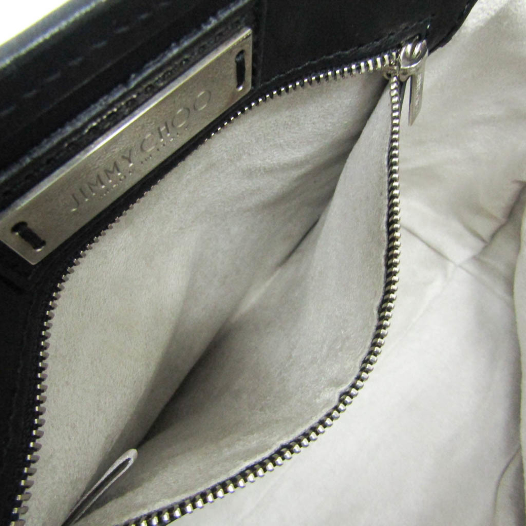 Jimmy Choo Sasha S Women's Leather Tote Bag Black