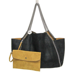 Stella McCartney Reversible 507185 W8187 Women's Polyester Tote Bag Beige,Black
