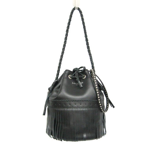 J&M Davidson Carnival Women's Leather Shoulder Bag,Tote Bag Black