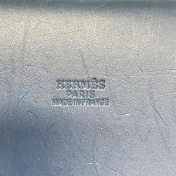 Hermes Tote Bag Airbag Cabas GM □F Stamp Toile Officier Navy Women's