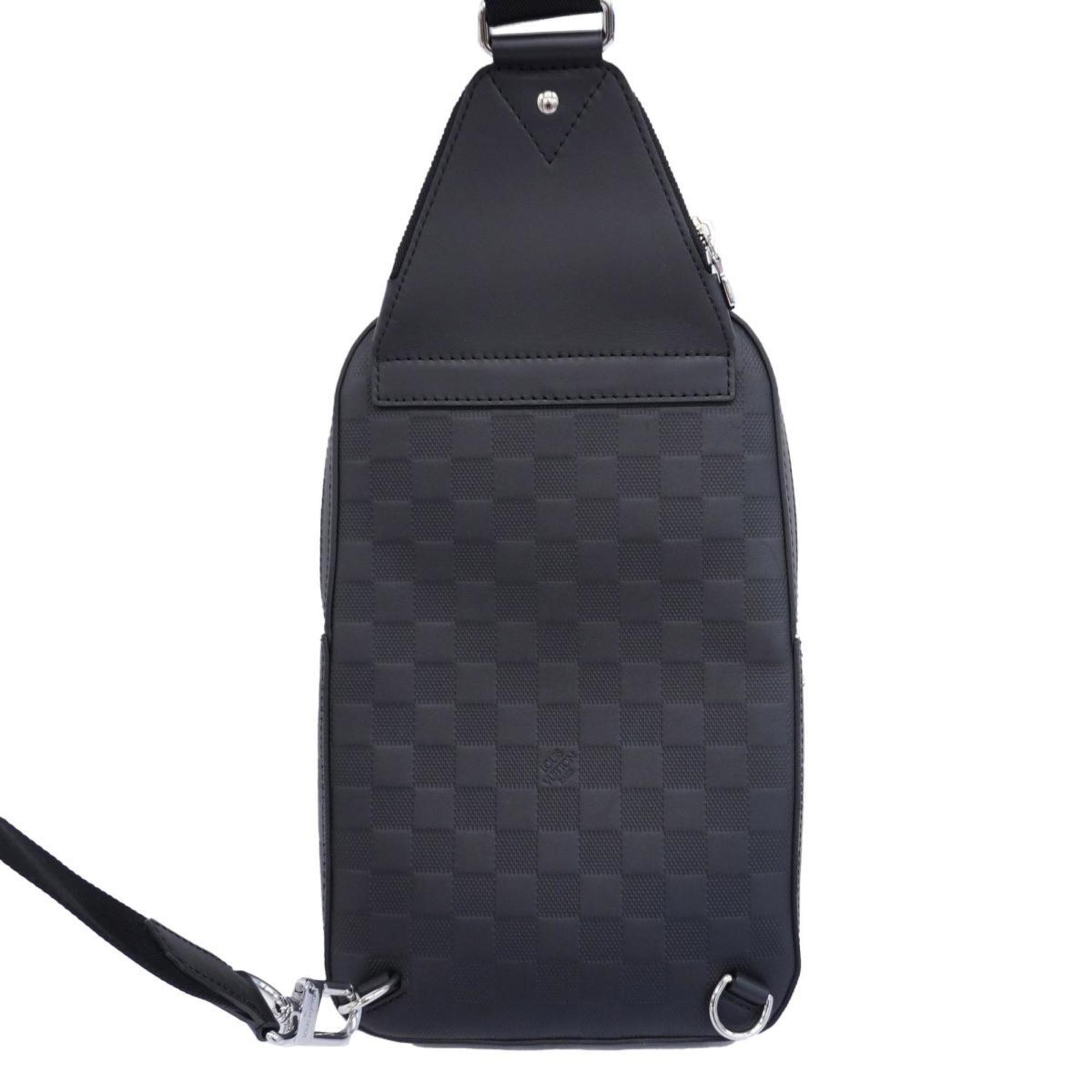 Louis Vuitton Body Bag Damier Infinie Avenue Sling N45303 Noir Men's