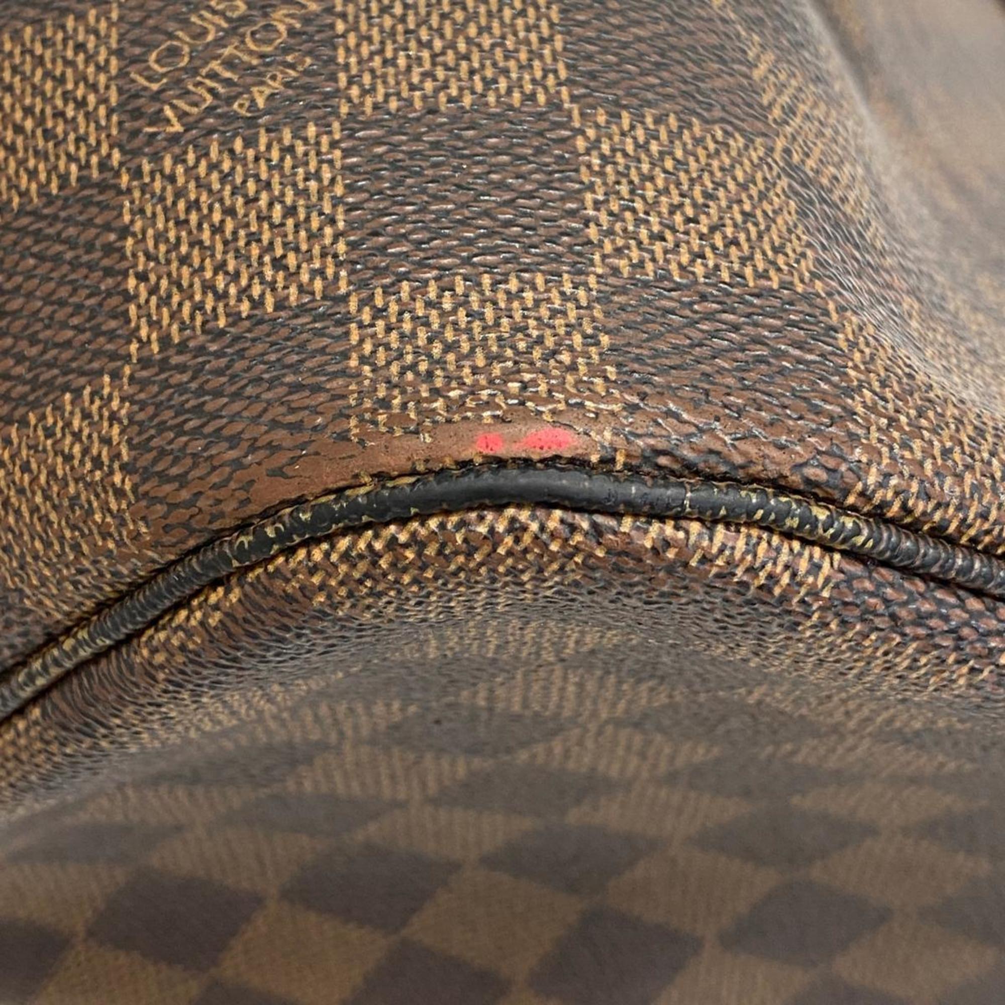 Louis Vuitton Tote Bag Damier Neverfull MM N41358 Ebene Women's