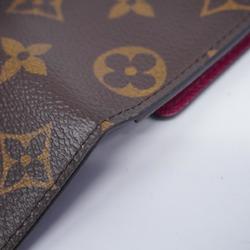 Louis Vuitton Key Case Monogram Multicle 6 M60701 Fuchsia Brown Men's Women's