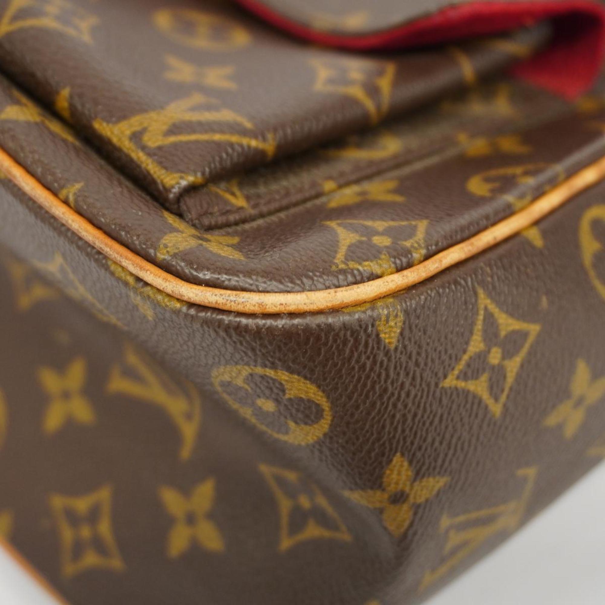 Louis Vuitton handbag Monogram Excentricite M51161 brown ladies
