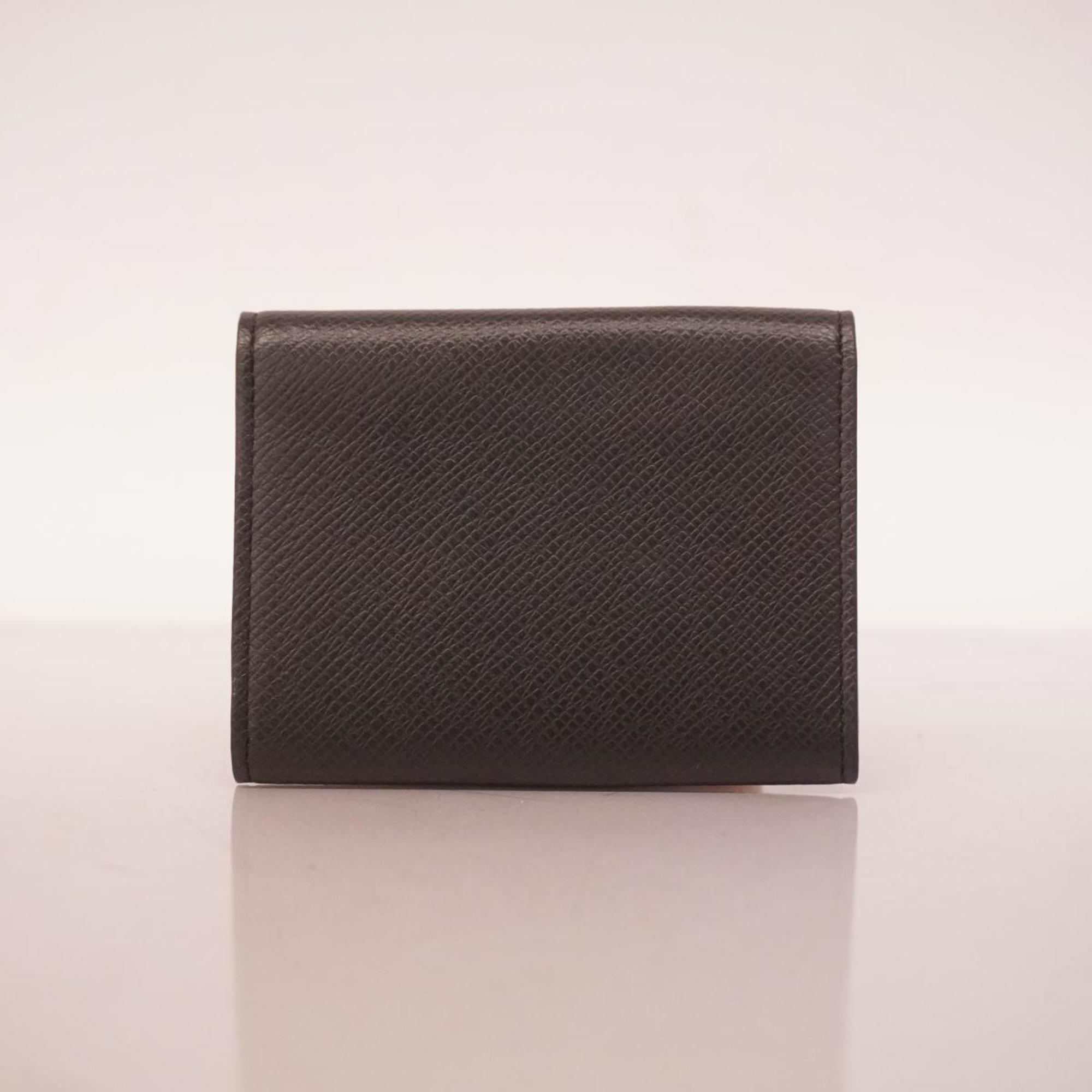 Louis Vuitton Business Card Holder Taiga Envelope Carte de Visite NM M64595 Black Men's