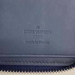 Louis Vuitton Long Wallet Aerogram Zippy Vertical M81767 Marine Men's