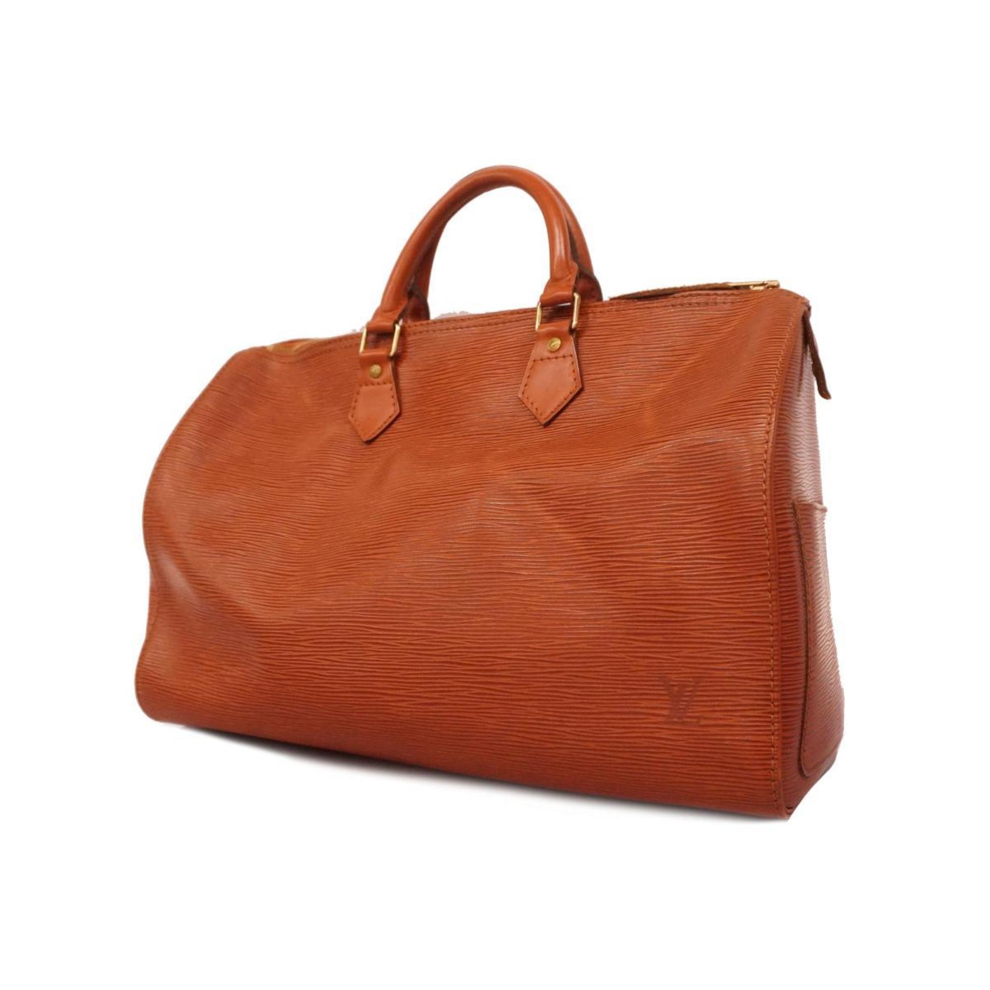 Louis Vuitton Handbag Epi Speedy 35 M42993 Kenyan Brown Ladies