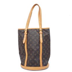 Louis Vuitton Tote Bag Monogram Bucket GM M42236 Brown Ladies
