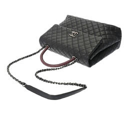 CHANEL Matelasse Black - Women's Caviar Skin Handbag