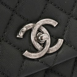 CHANEL Matelasse Black - Women's Caviar Skin Handbag