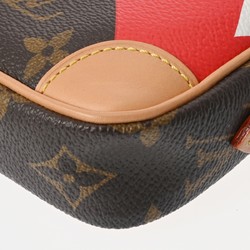 LOUIS VUITTON Louis Vuitton Monogram Game On Collection Panam Set Brown M57450 Women's Canvas Shoulder Bag