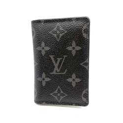 Louis Vuitton Accessories Organizer de Poche Black Business Card Holder/Card Case Holder Square Men's Monogram Eclipse x Leather M61696 LOUISVUITTON