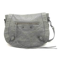 Balenciaga Classic Neofolk Shoulder Bag Leather 285346 Flap BALENCIAGA