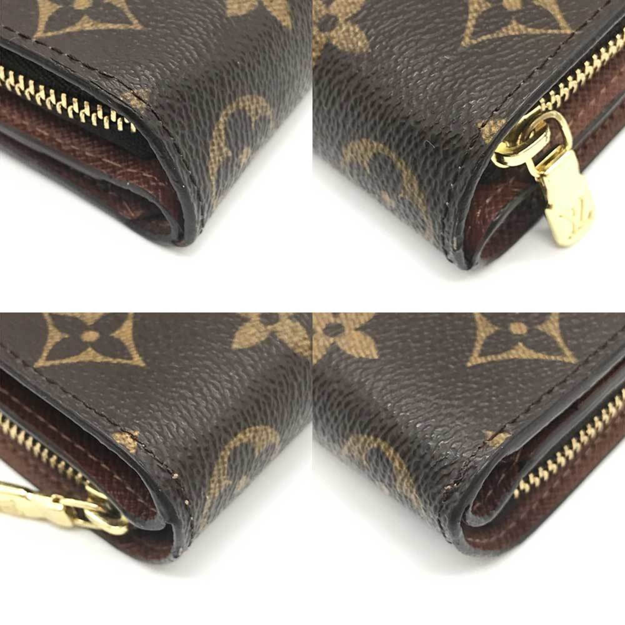 Louis Vuitton Wallet Compact Zip Bi-fold Monogram M61667 LOUISVUITTON