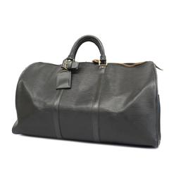 Louis Vuitton Boston Bag Epi Keepall 50 M42962 Noir Men's Women's