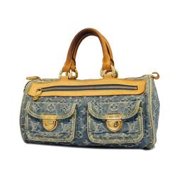 Louis Vuitton Handbag Monogram Denim Neo Speedy M95019 Blue Ladies