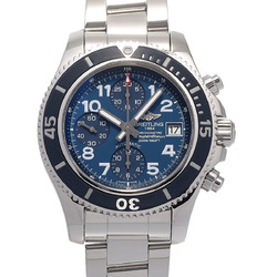 BREITLING Superocean 42 A13311 Men's Stainless Steel Watch Automatic Blue Dial
