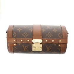 LOUIS VUITTON Louis Vuitton Monogram Papillon Trunk Brown M57835 Women's Canvas Shoulder Bag