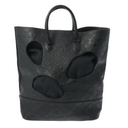 LOUIS VUITTON Louis Vuitton Monogram Empreinte with Holes MM Kawakubo Rei Collaboration Black M58661 Women's Leather Tote Bag